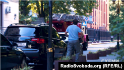 Голова Окружного адмінсуду Києва Павло Вовк приркувався в забороненому місціх