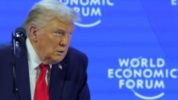 Що Трамп говорив про російсько-українську війну в Давосі (відео)