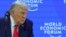 АҚШ президенті Дональд Трамп Давостағы Дүниежүзілік экономика форумында. 21 қаңтар 2026 жыл.