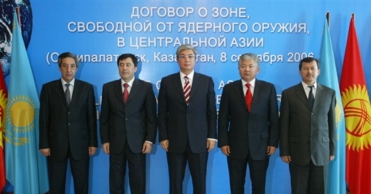 Central Asia: Region Pledges To Remain Free Of Nuclear Weapons