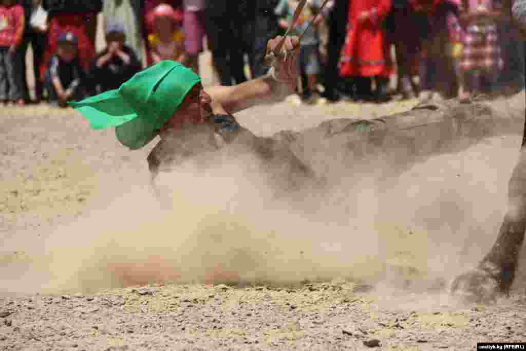 Tajikistan/Kyrgyzstan - the International At Chabysh festival (horse jumps). East Pamir, 14Jul2012