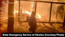 Posledice ruskog napada u Harkivskoj oblasti Ukrajine 12. oktobra 2025.