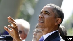 Президент США Барак Обама. Вашингтон, 1 октября 2013 года.