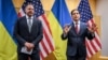 US Secretary of State Marco Rubio (r) and Ukrainian delegation head Andriy Yermak speak to the media following their Geneva talks on November 23.