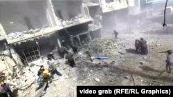 Источна Гута, Сирија, по бомбардирањата од владините сили