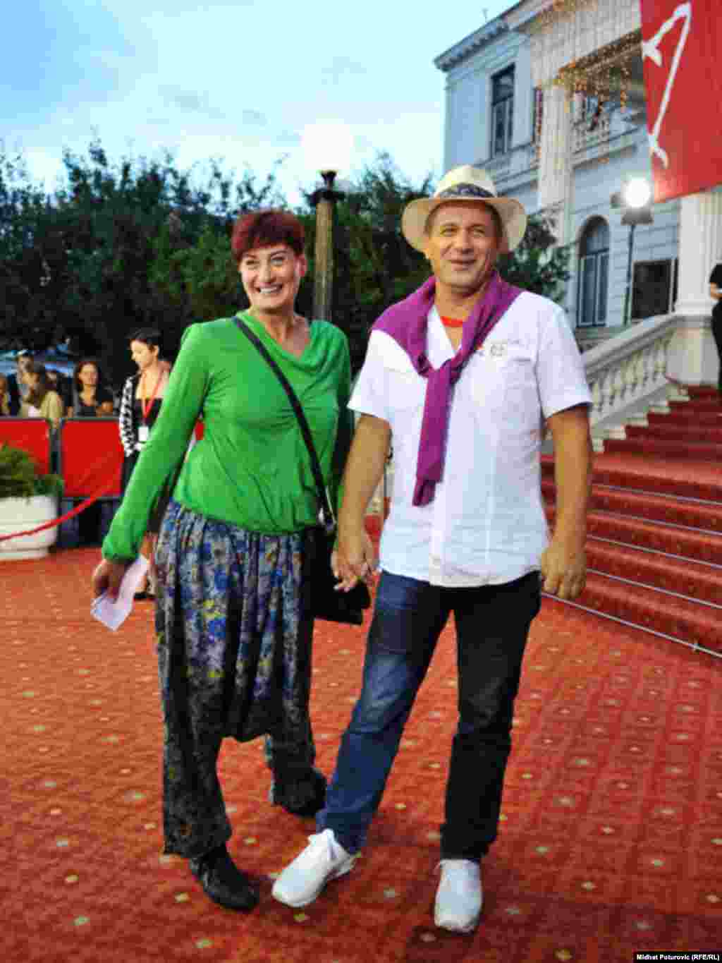 Nedžad Begović sa suprugom Aminom, Sarajevo, 24.07.2011. Foto: RSE / Midhat Poturović