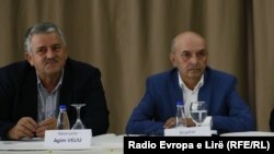 Агим Велиу жана Иса Мустафа.