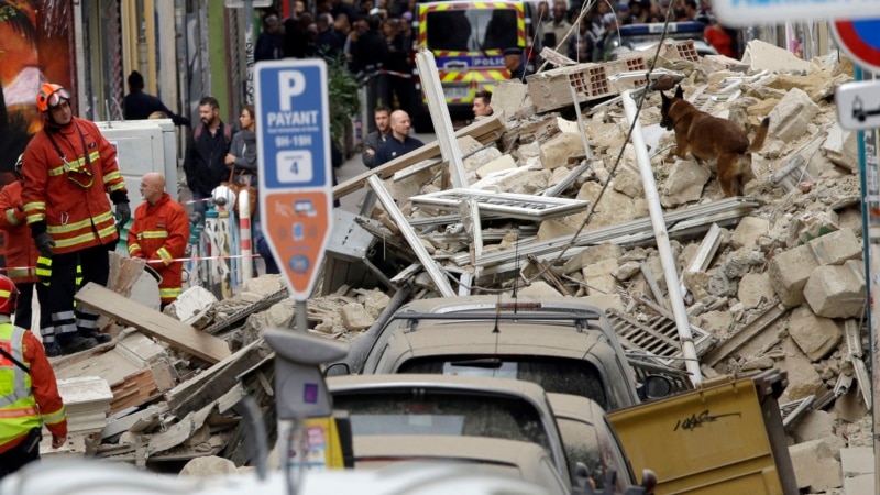 Се урнаа две згради во Марсеј, нема информации за жртви
