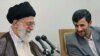 While Supreme Leader Ayatollah Ali Khamenei (left) and President Mahmud Ahmadinejad have the backing of certain forces, thay have angered two main power blocs in the Islamic republic.