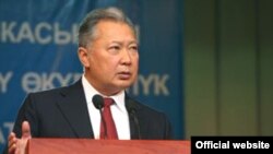 Kyrgyz President Kurmanbek Bakiev