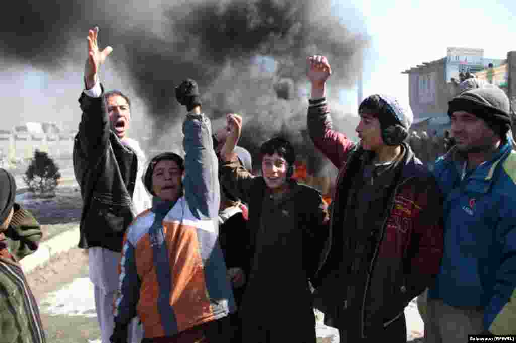 Protests in Kabul 