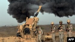 حملات توپخانه‌ای سعودی به شورشیان در یمن