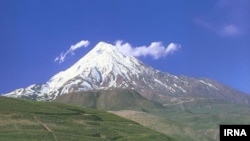 A view of the 18,400-feet-high Mount Damavand in Iran. File Photo