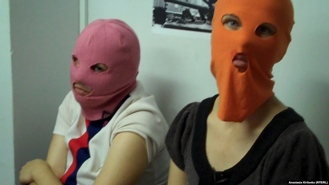 It's not difficult to envision a line of official Pussy Riot balaclavas being sold to the public.