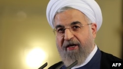İran prezidenti Hassan Rohani 