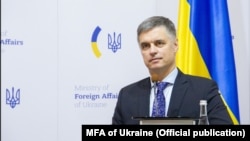 Министр иностранных дел Украины Вадим Пристайко 
