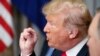 U.S. President Donald Trump at the start of a NATO summit in Brussels on July 11. 