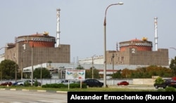 Запорожская атомная электростанция (ЗАЭС) возле города Энергодара Запорожской области, 22 августа 2022 года