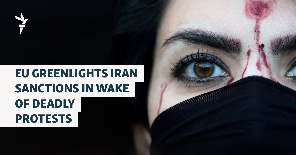 EU Greenlights Iran Sanctions In Wake Of Deadly Protests