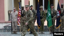 Commander of Resolute Support forces and United States forces in Afghanistan, U.S. Army General John Nicholson (file photo).