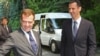 Russian Russian President Dmitry Medvedev (left) met with Syrian President Bashar al-Assad in Sochi in 2008.