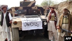 برخی از اعضای تحتریک طالبان پاکستان که عمدتا در مرز میان افغانستان و پاکستان فعالیت می کنند