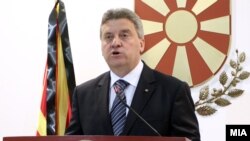 Претседателот на Република Македонија Ѓорге Иванов