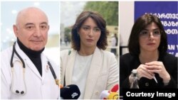 ფოტოკოლაჟი: გიორგი ჩახუნაშვილი (მარცხნივ), ეკა გიგაური და თამარ ონიანი