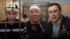 Имамидин Ташов, Саипжамал Абдукаимова, Садыр Жапаров. Коллаж.