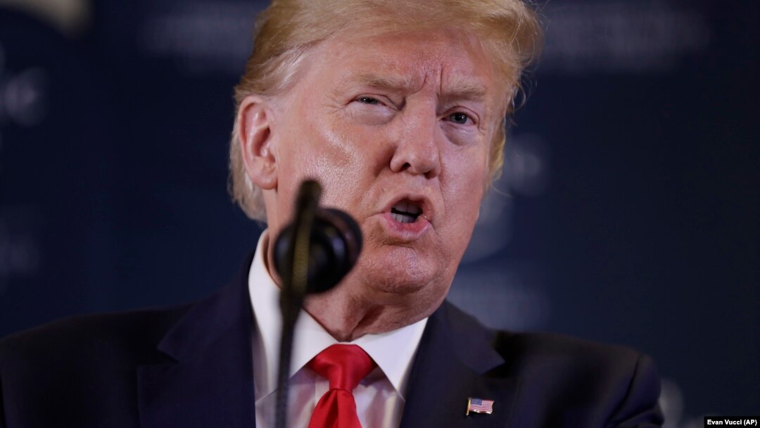 Američki predsjednik Donald Trump tokom konferencije u Davosu