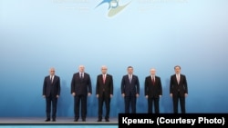 Учасники Вищої Євразійської економічної ради в Астані 29 травня