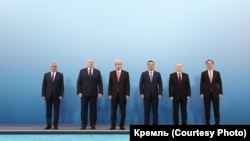 Ali Avrasiya İqtisadi Şurasının iclasının iştirakçıları, Astana