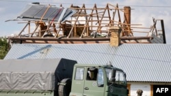 Вырыки-Воля айылындагы жабыркаган турак жай. Польша, 10-сентябрь, 2025-жыл.