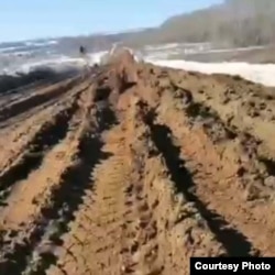 Дорога между деревнями