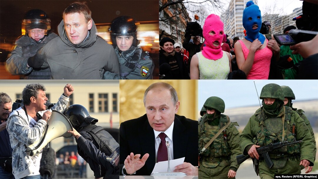 From Bolotnaya to the little green men, it's been a wild half-decade.