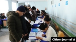 Uzbeks vote in last month's parliamentary elections. Are the turnout figures finally close to accurate?