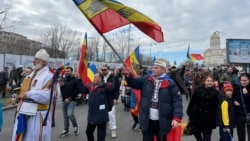 Protest în fața sediului CCR de la București, 10 ianuarie 2025