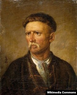 Ймовірний портрет Устима Кармалюка (Кармелюка) (1787–1835) авторства художника Василя Тропініна, 1820 рік