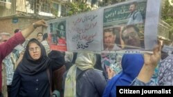 A scene from the teachers' protest on May 2 2019.