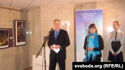 Адкрыцьцё фотавыставы «Выявы Амэрыкі». Майкл Скэнлан