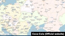 Карта с российским Крымом (иллюстративное фото)