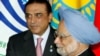 Pakistani President Asif Ali Zardari and Indian Prime Minister Manmohan Singh met on the summit's sidelines.