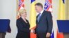 Kolinda Grabar-Kitarović și Klaus Iohannis