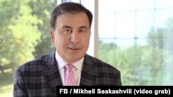 Former Georgian President Mikheil Saakashvili (file photo)