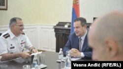 Sa sastanka ministra Ivice Dačića i komandanta NATO snaga za Evropu Kurtisa Skaparotija