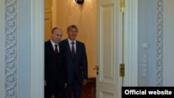 Атамбаев менен Путин, Санкт-Петербург, 16-март, 2015