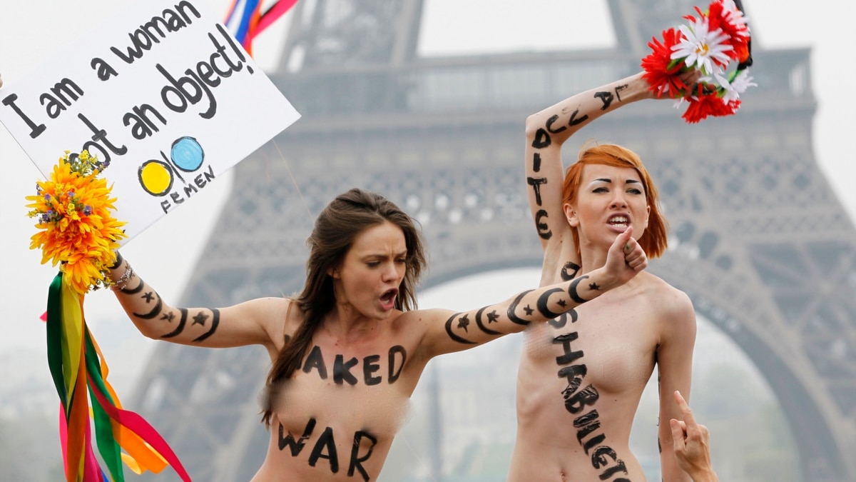 протест голых женщинах фото 118