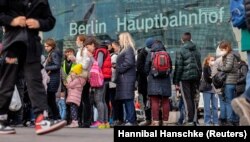 Українські біженці у Берліні, 14 березня 2022 року