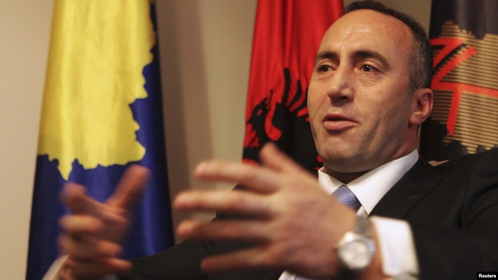 Ramush Haradinaj in a 2012 photo