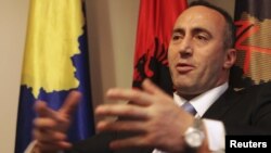 Ramush Haradinaj in a 2012 photo